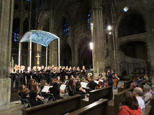 Concert de la Bristol University Chamber Choir and Orchestra a la Catedral