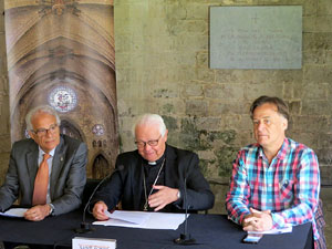 600 aniversari de la nau única de la Catedral de Girona. Presentació de la representació de la Consueta de Sant Jordi cavaller