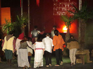 600 aniversari de la nau &uacute;nica de la Catedral de Girona. Representaci&oacute; de la Consueta de Sant Jordi cavaller