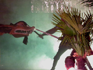 600 aniversari de la nau &uacute;nica de la Catedral de Girona. Representaci&oacute; de la Consueta de Sant Jordi cavaller