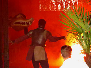 600 aniversari de la nau &uacute;nica de la Catedral de Girona. Representaci&oacute; de la Consueta de Sant Jordi cavaller