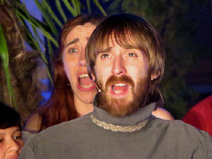 600 aniversari de la nau &uacute;nica de la Catedral de Girona. Representaci&oacute; de la Consueta de Sant Jordi cavaller