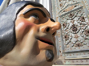 Corpus 2017. Assaig del ball de l'&Agrave;liga a la nau de la Catedral de Santa Maria