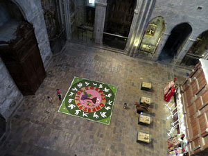 Corpus 2017. Les catifes de la process&oacute; de Corpus