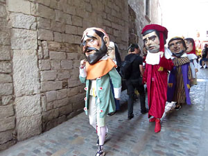 Corpus 2017 a Girona. La process&oacute; des de la Catedral a la bas&iacute;lica de Sant Feliu de Girona