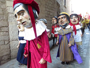 Corpus 2017 a Girona. La process&oacute; des de la Catedral a la bas&iacute;lica de Sant Feliu de Girona