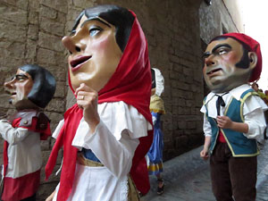 Corpus 2017 a Girona. La process&oacute; des de la Catedral a la bas&iacute;lica de Sant Feliu de Girona