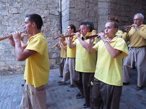 Corpus 2017 a Girona. La process&oacute; des de la Catedral a la bas&iacute;lica de Sant Feliu de Girona