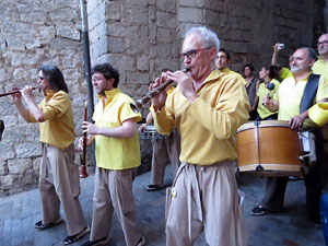 Corpus 2017 a Girona. La process&oacute; des de la Catedral a la bas&iacute;lica de Sant Feliu de Girona