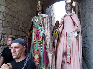 Corpus 2017 a Girona. La process&oacute; des de la Catedral a la bas&iacute;lica de Sant Feliu de Girona