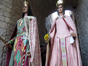 Corpus 2017 a Girona. La process&oacute; des de la Catedral a la bas&iacute;lica de Sant Feliu de Girona