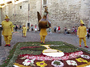 Corpus 2017 a Girona. La process&oacute; des de la Catedral a la bas&iacute;lica de Sant Feliu de Girona