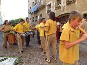 Corpus 2017 a Girona. La process&oacute; des de la Catedral a la bas&iacute;lica de Sant Feliu de Girona