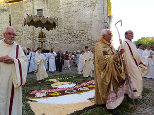 Corpus 2017 a Girona. La process&oacute; des de la Catedral a la bas&iacute;lica de Sant Feliu de Girona