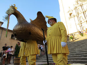 Corpus 2017 a Girona. La process&oacute; des de la Catedral a la bas&iacute;lica de Sant Feliu de Girona