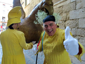 Corpus 2017 a Girona. La process&oacute; des de la Catedral a la bas&iacute;lica de Sant Feliu de Girona