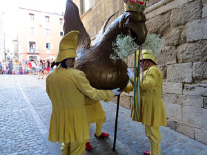 Corpus 2017 a Girona. La process&oacute; des de la Catedral a la bas&iacute;lica de Sant Feliu de Girona