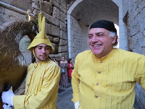 Corpus 2017 a Girona. La process&oacute; des de la Catedral a la bas&iacute;lica de Sant Feliu de Girona