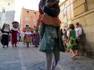 Corpus 2017 a Girona. La process&oacute; des de la Catedral a la bas&iacute;lica de Sant Feliu de Girona