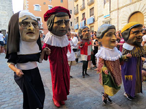 Corpus 2017 a Girona. La process&oacute; des de la Catedral a la bas&iacute;lica de Sant Feliu de Girona