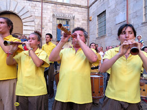 Corpus 2017 a Girona. La process&oacute; des de la Catedral a la bas&iacute;lica de Sant Feliu de Girona