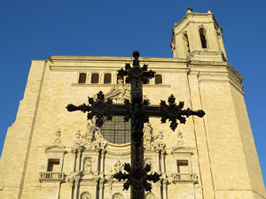 Corpus 2017 a Girona. La process&oacute; des de la Catedral a la bas&iacute;lica de Sant Feliu de Girona