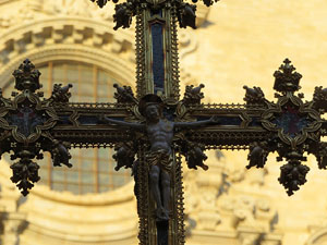 Corpus 2017 a Girona. La process&oacute; des de la Catedral a la bas&iacute;lica de Sant Feliu de Girona
