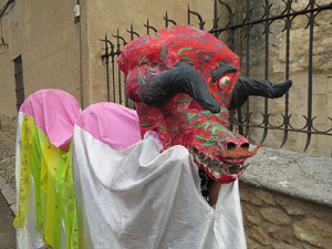 Festa Major de Sant Daniel 2017 - Cercavila des del mirador de Montorró a la placeta d'entrada del Monestir de Sant Daniel