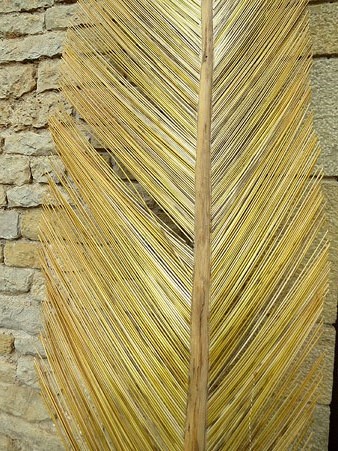 La palma, un dels símbols de la Vall, obra de Jason Cliverd