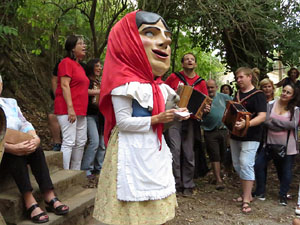 Festa Major de Sant Daniel 2017 - La font d'en Pericot. Explicaci&oacute; de la llegenda i ballada de la sardana