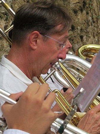 La cobla La Principal de la Vall