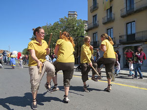 Festes de Primavera de Girona 2017. Penjada del Tarlà. La cercavila