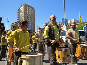 Festes de Primavera de Girona 2017. Penjada del Tarlà. La cercavila