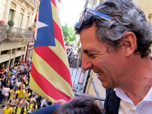 Festes de Primavera de Girona 2017. Penjada del Tarlà