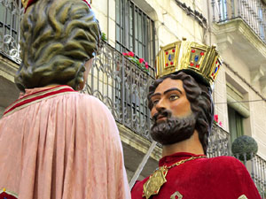 Festes de Primavera de Girona 2017. Penjada del Tarl&agrave;. El preg&oacute;