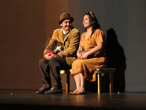 FITAG 2017 - Espectacle 'Nuestra Señora de las Nubes', d'Otium Teatro de Bogotá (Colombia)