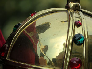 Arribada a Girona de la Flama del Canig&oacute; 2017