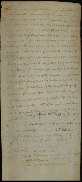 6 de juny de 1243. Establiment de cases. Guillem de Montgrí, sagristà de Girona, concedeix a l'Almoina dels Captius i al seu ministre fr. Pere Nolasc, unes cases situdes prop del Mercadal de Girona