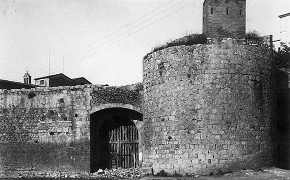 Portal i torre de Santa Clara. 1910-1930