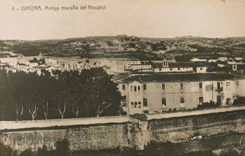 Antiga muralla del Hospici. 1890