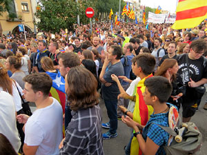 Manifestaci&oacute; 'Rep&uacute;blica!' pels carrers de la ciutat i el Parc de la Devesa
