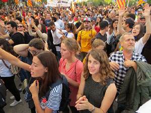 Manifestaci&oacute; 'Rep&uacute;blica!' pels carrers de la ciutat i el Parc de la Devesa