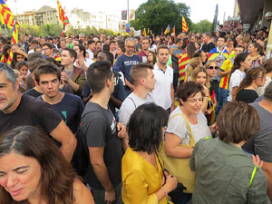 Manifestaci&oacute; 'Rep&uacute;blica!' pels carrers de la ciutat i el Parc de la Devesa