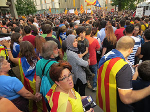 Manifestaci&oacute; 'Rep&uacute;blica!' pels carrers de la ciutat i el Parc de la Devesa