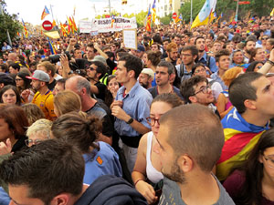 Manifestaci&oacute; 'Rep&uacute;blica!' pels carrers de la ciutat i el Parc de la Devesa