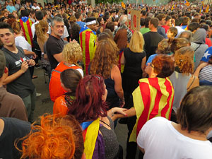 Manifestaci&oacute; 'Rep&uacute;blica!' pels carrers de la ciutat i el Parc de la Devesa