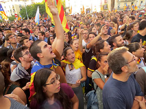 Manifestaci&oacute; 'Rep&uacute;blica!' pels carrers de la ciutat i el Parc de la Devesa