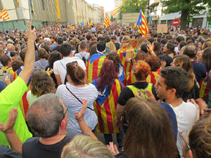 Manifestaci&oacute; 'Rep&uacute;blica!' pels carrers de la ciutat i el Parc de la Devesa