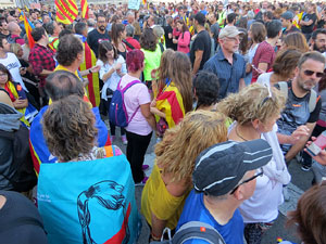 Manifestaci&oacute; 'Rep&uacute;blica!' pels carrers de la ciutat i el Parc de la Devesa