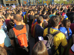 Manifestaci&oacute; 'Rep&uacute;blica!' pels carrers de la ciutat i el Parc de la Devesa